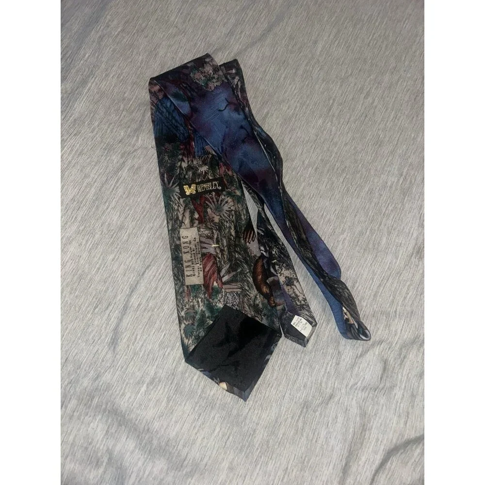 King Kong Movie American Film Classics 1992 Business Casual Silk Necktie